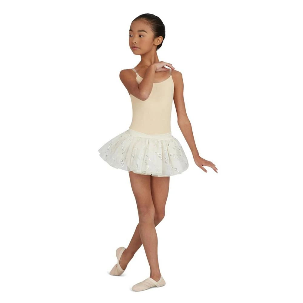 Capezio Big Girls Camisole Leotard with Clear Transition Straps