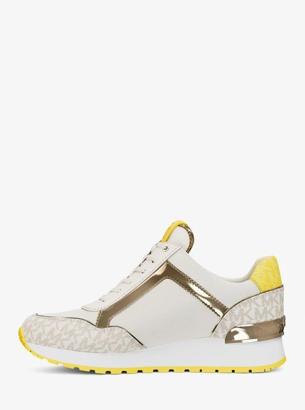 michael_kors Maddy Two-Tone Logo Trainer 3