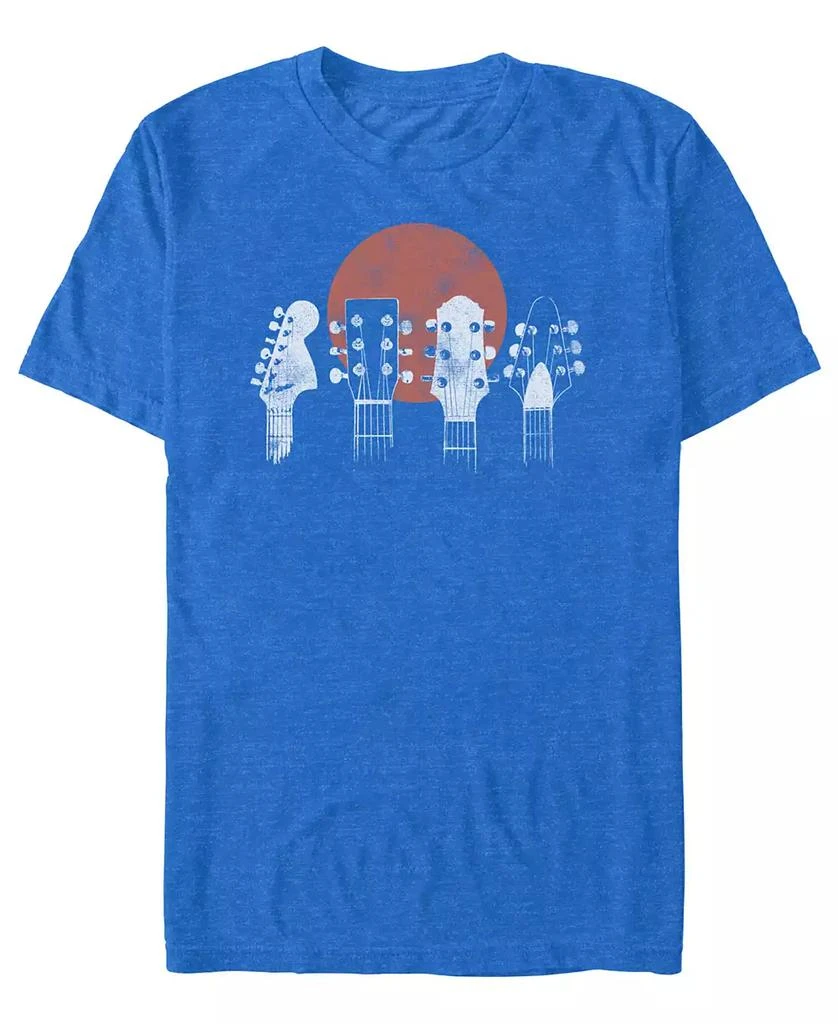 FIFTH SUN Men's Guitar Heads Short Sleeve T-Shirt 1
