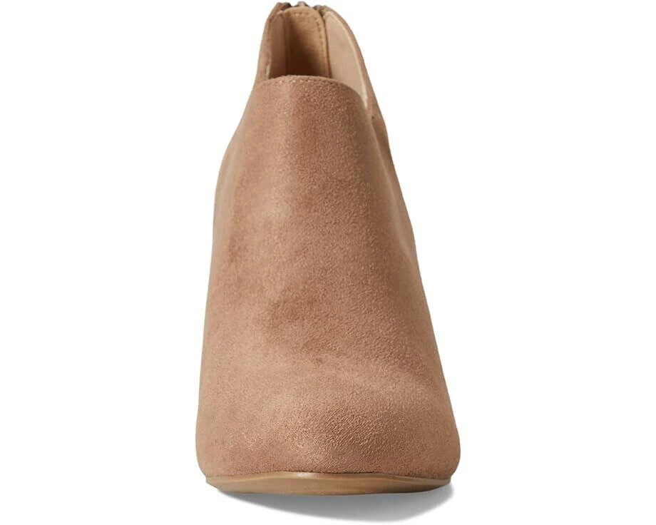 Chinese Laundry Chinese Laundry Logic Boot Women 9.5 Taupe Suede Block Heel Ankle Booties KHD750 4