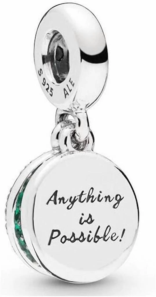 PANDORA Pandora - Women
s Lucky Four Leaf Clover Dangle Charm 2