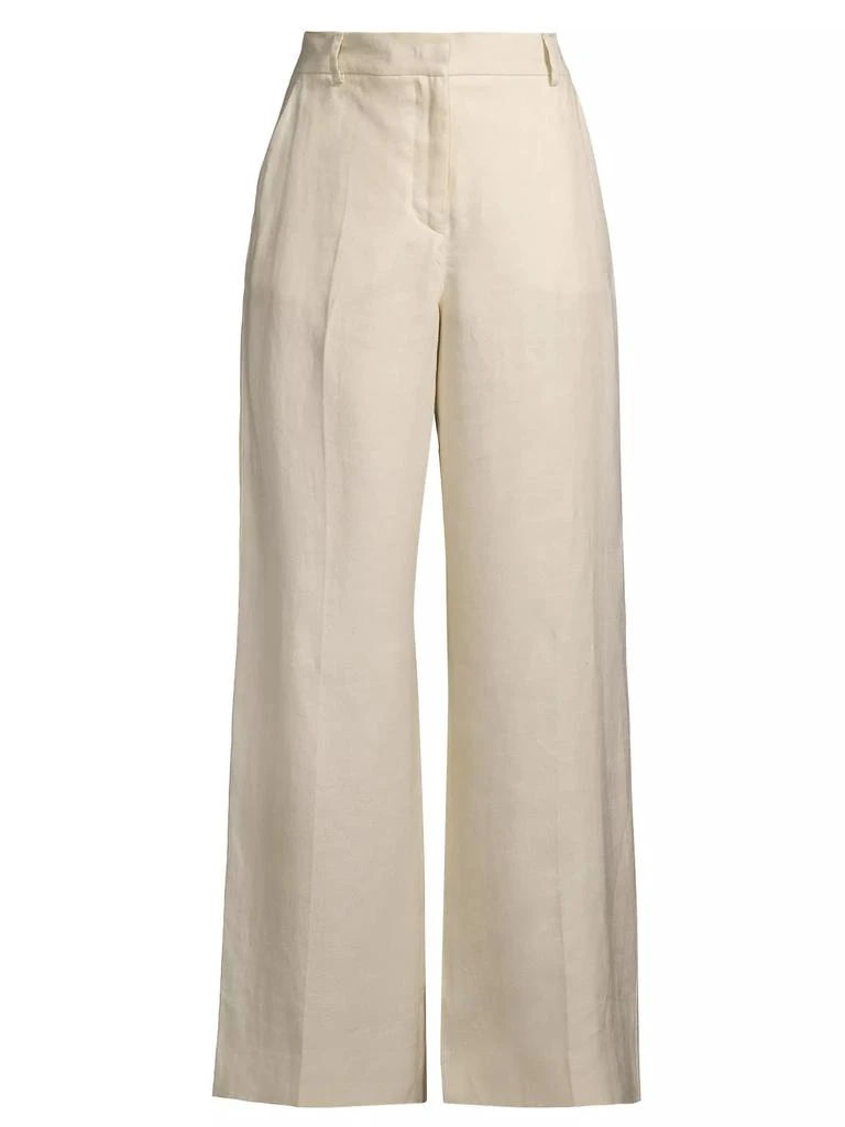 Weekend Max Mara Malizia Linen Wide-Leg Trousers 1