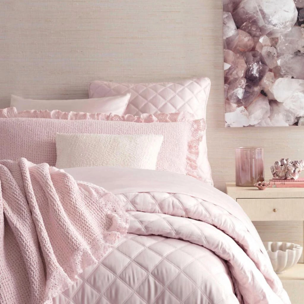 Pine Cone Hill Pine Cone Hill - Quilted Silken Solid Coverlet - Full/queen