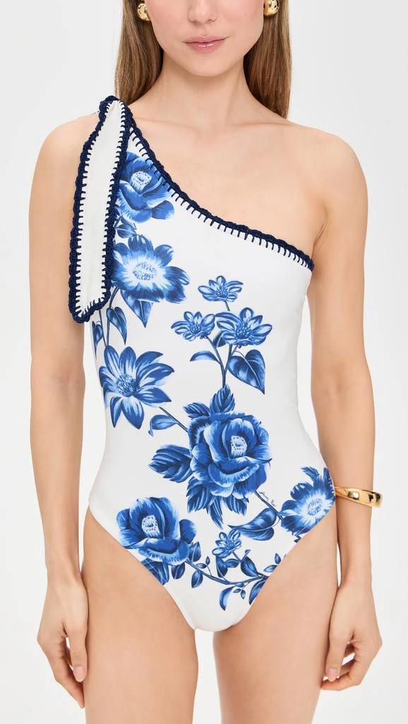 Farm Rio Floral Cascade One Piece 6