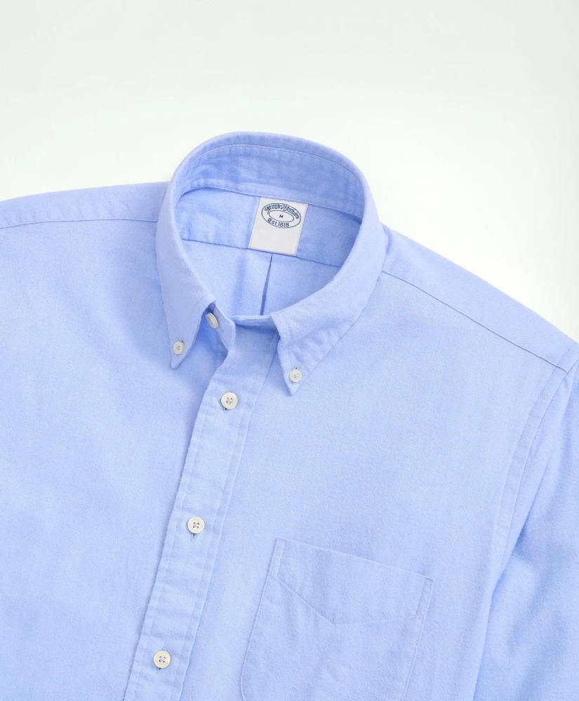 Brooks Brothers Portuguese Flannel Polo Button Down Collar Shirt
