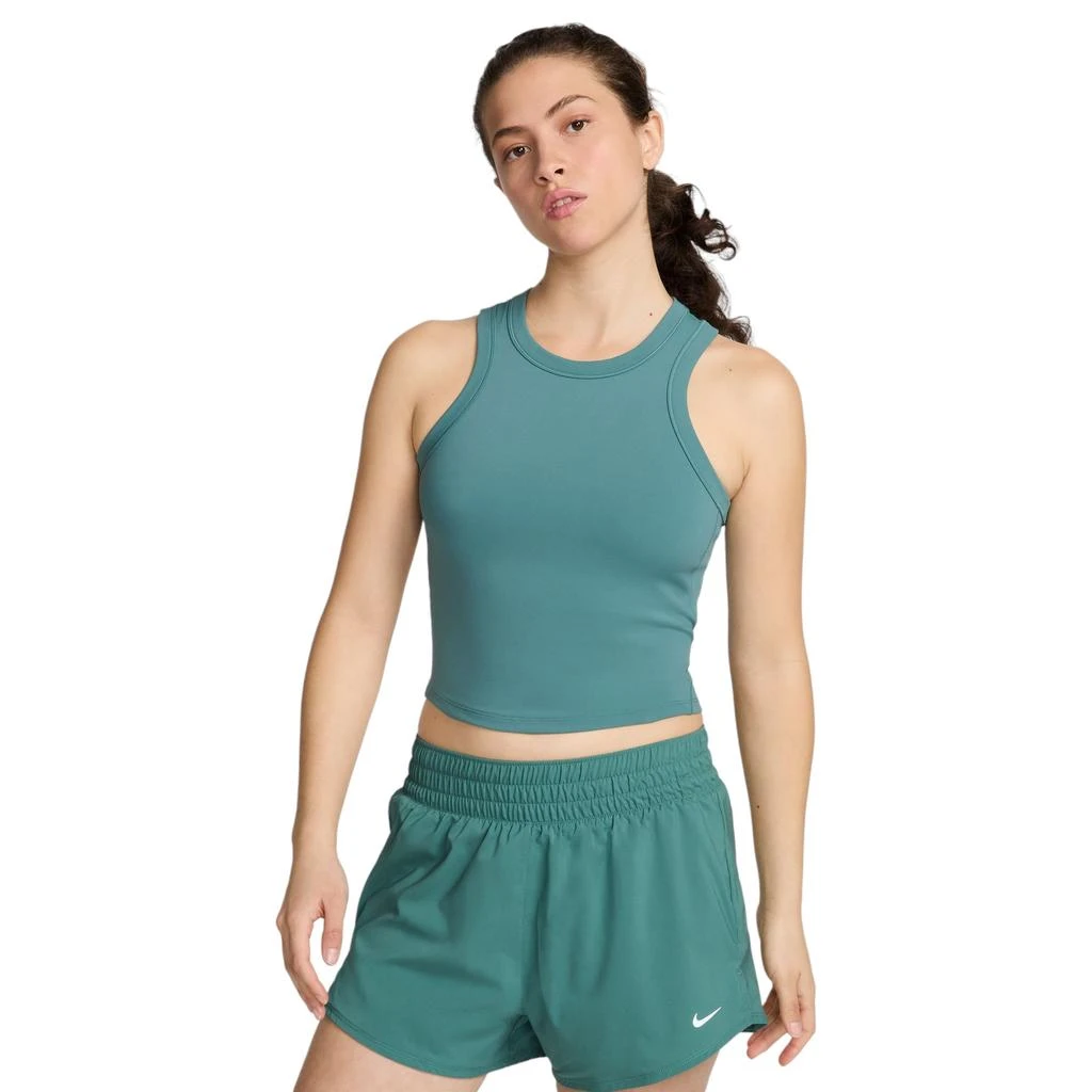 NIKE Nike One Fitted Dri-FIT Cropped Tank Top - Women's