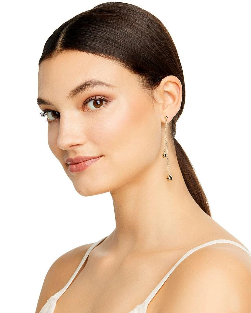 Bloomingdale's Fine Collection Bead Drop Earrings in 14K Yellow Gold - Exclusive 2