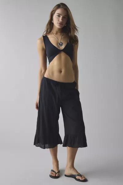 Out From Under Out From Under Wrap It Up Twist-Front Seamless Knit Tank Top