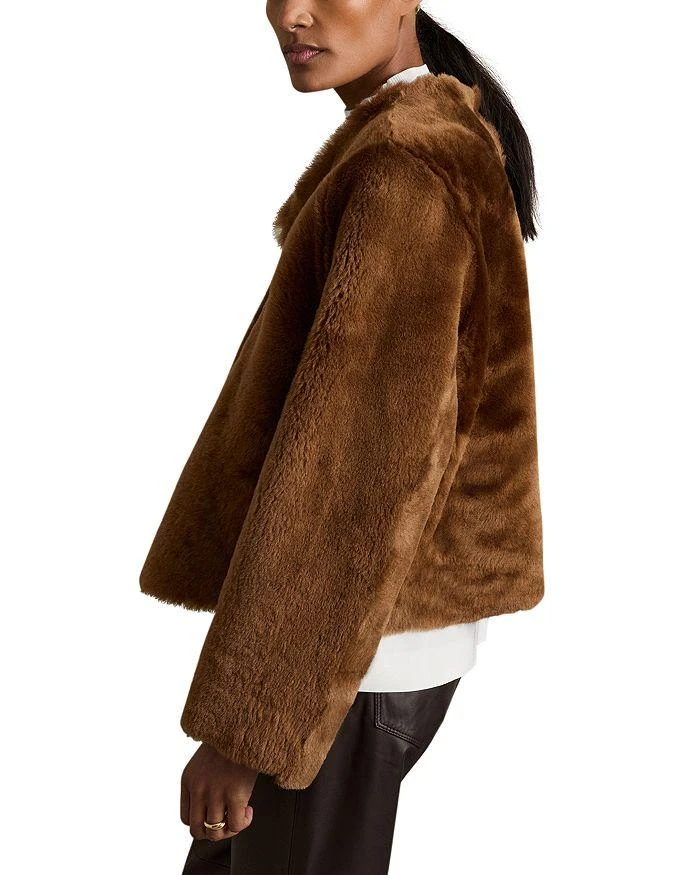 REISS Laure Hooded Shearling Jacket 3