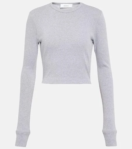 WARDROBE.NYC x Hailey Bieber cotton-blend top 1