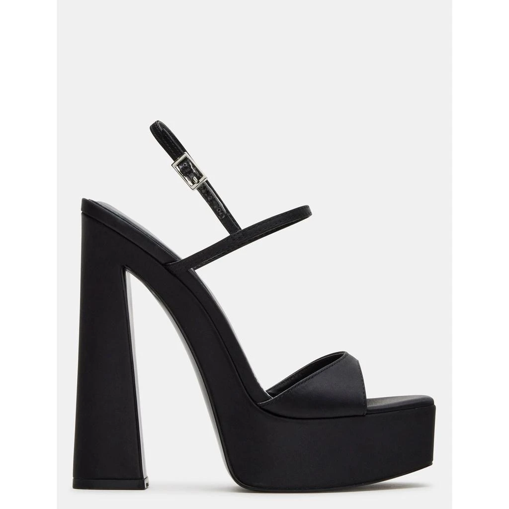 Steve Madden Gemini Black Satin 1