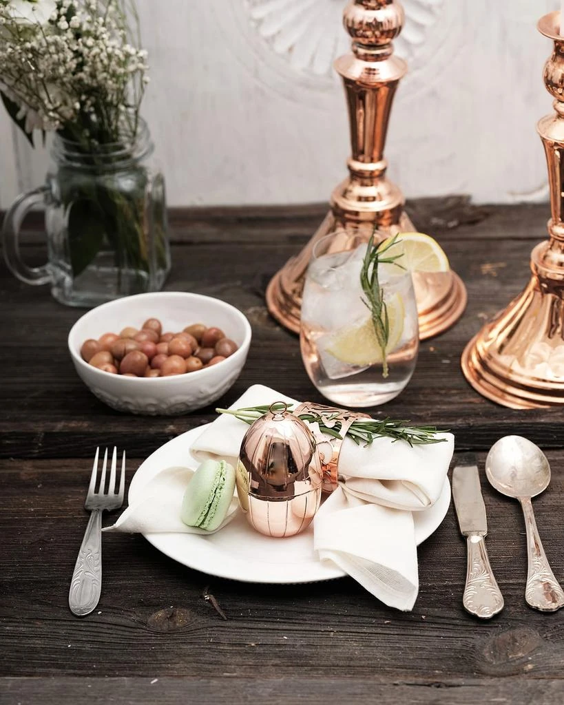 Coppermill Kitchen Vintage Inspired Fluted Eggs, Set of 4 2