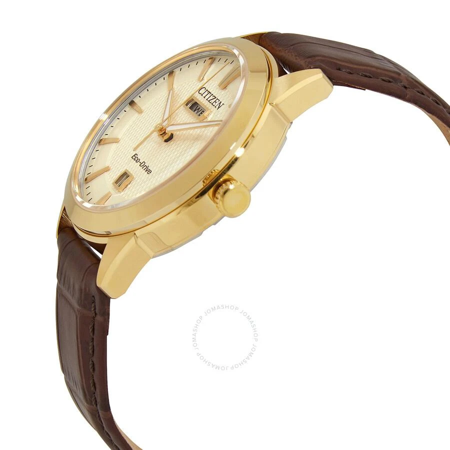 Citizen Eco-Drive Champagne Dial Men's Watch AW0092-07Q 2