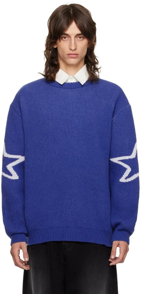 Carne Bollente Blue 'The S Word' Sweater 1