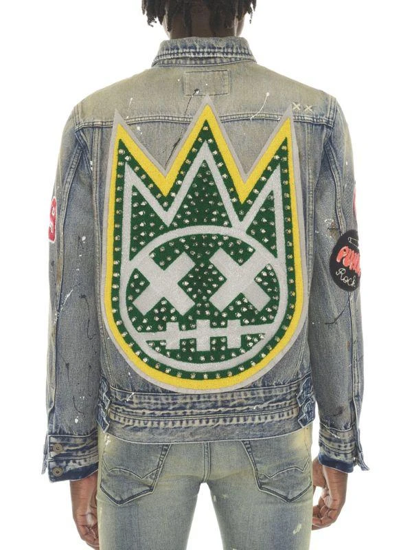 Cult Of Individuality Type 4 Embroidered Denim Jacket 2