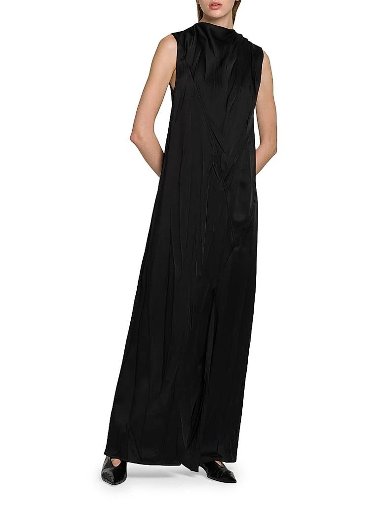 fitted lace wedding dress JIL SANDER-knitted maxi dress-J40CT0202J15410 102 – Dope main image 0