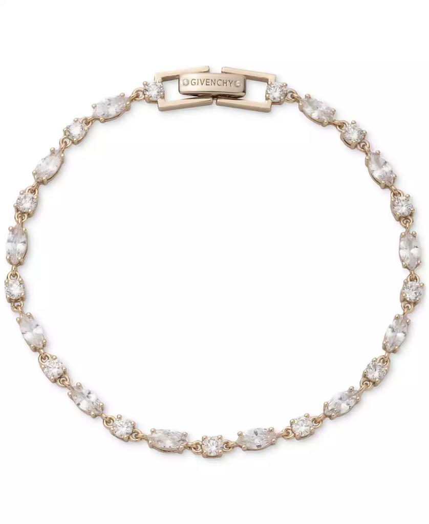 Givenchy Gold-Tone Cubic Zirconia Flex Bracelet
