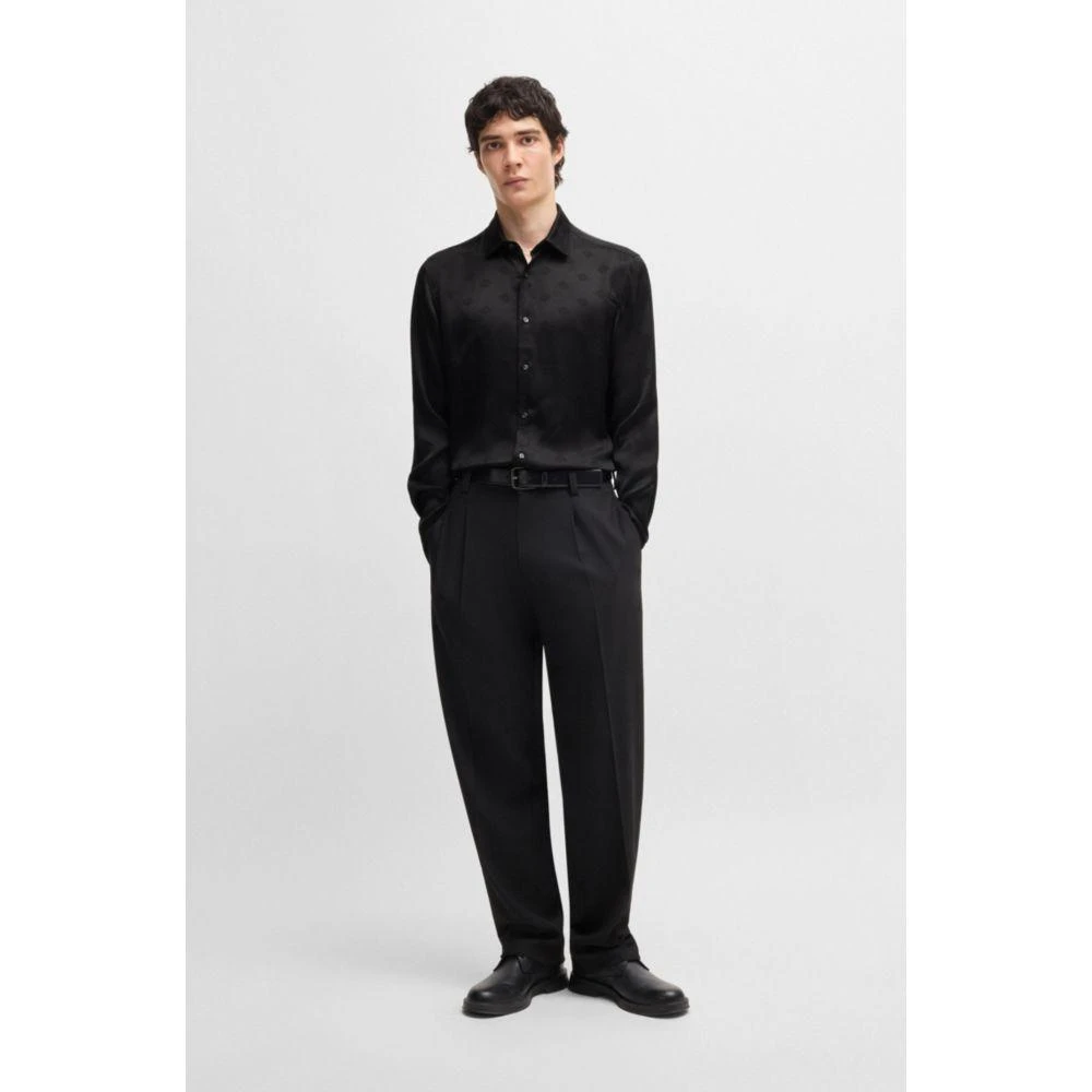 Extra-slim-fit shirt with geometric-logo jacquard On Sale Now with Up to 50% Off | Discover Exclusive Deals & Savings at BeyondStyle Authentic Hugo Boss men|clothing|shirts|casual with Limited-Time Discounts, Free Shipping, Extra-slim-fit shirt with geometric-logo jacquard On Sale Now with Up to 50% Off | Discover Exclusive Deals & Savings at BeyondStyle Authentic Hugo Boss men|clothing|shirts|casual with Limited-Time Discounts, Free Shipping,