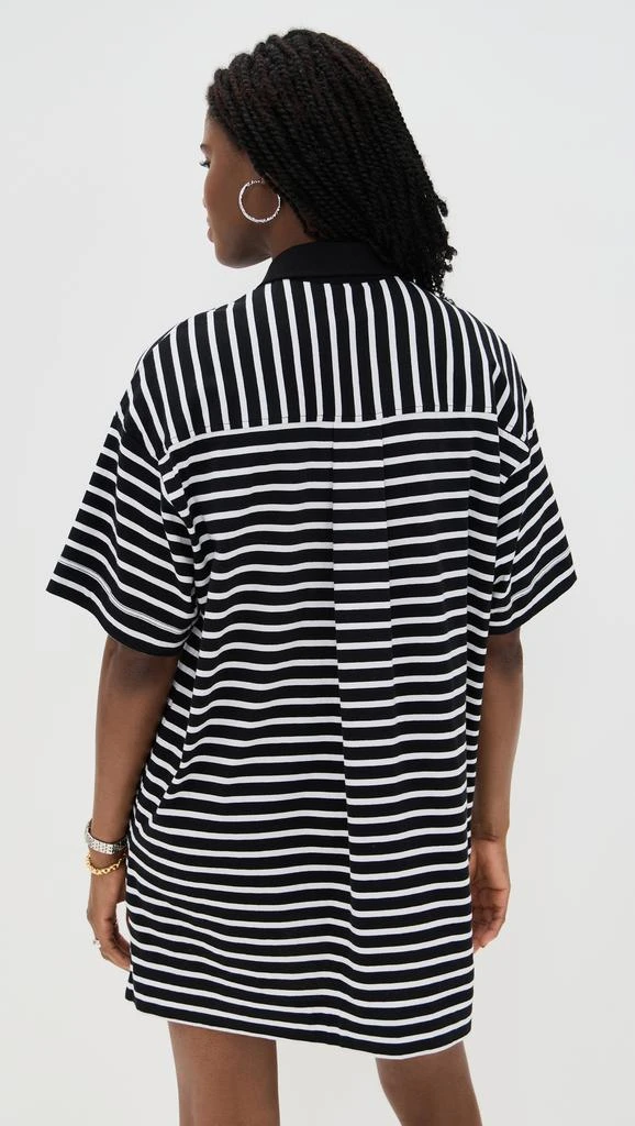 ATM Anthony Thomas Melillo Stripe Classic Short Sleeve Polo Dress 3