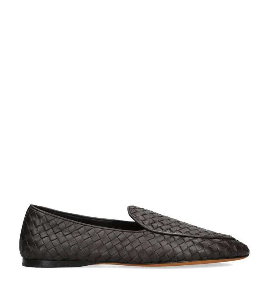 The Row Hereditas Woven Flat Loafers 1