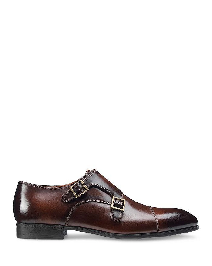 Santoni Men's Inca Double Buckle Dress Shoes 5