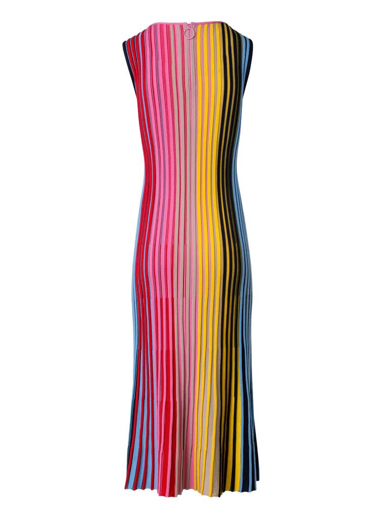 Akris Akris Punto - Reverse Rainbow Knit Dress
