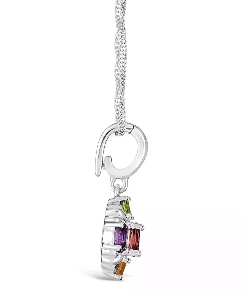 Macy
s Multi-Gemstone (1-5/8 ct. t.w.) Pendant Necklace in Sterling Silver 2
