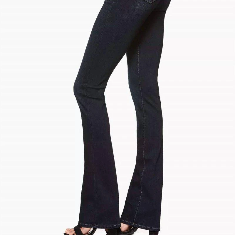 Paige High Rise Manhattan Bootcut Jean 1