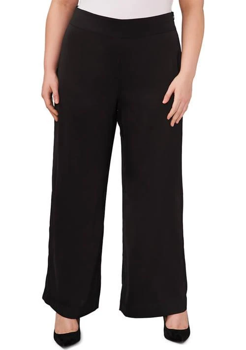 CeCe Plus Size Wide Leg Pants 1
