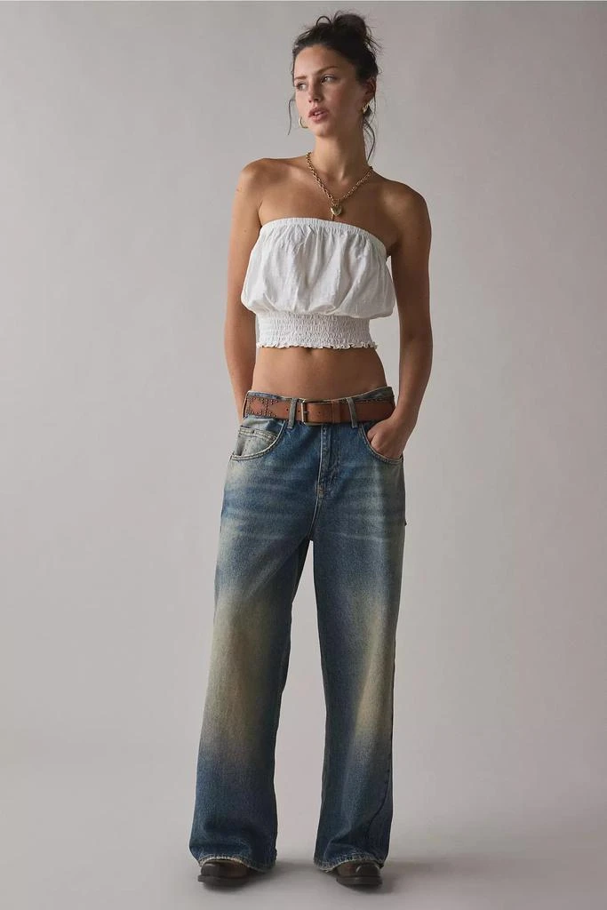 Urban Outfitters UO Maris Ruched Bubble Tube Top 3