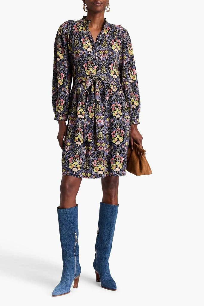 ANTIK BATIK Eros floral-print cotton-gauze dress 2