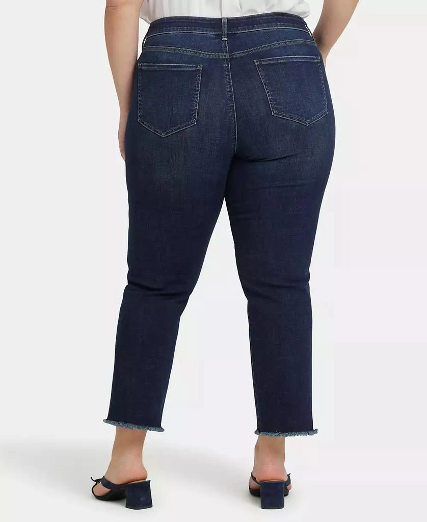 NYDJ Plus Size Marilyn Straight Ankle Jeans 2