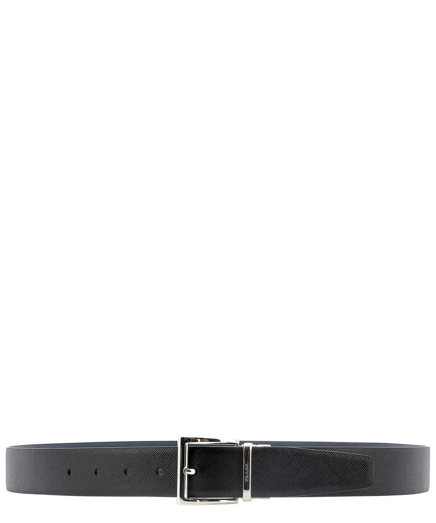 Prada Prada Logo-Detailed Reversible Buckle Belt 1