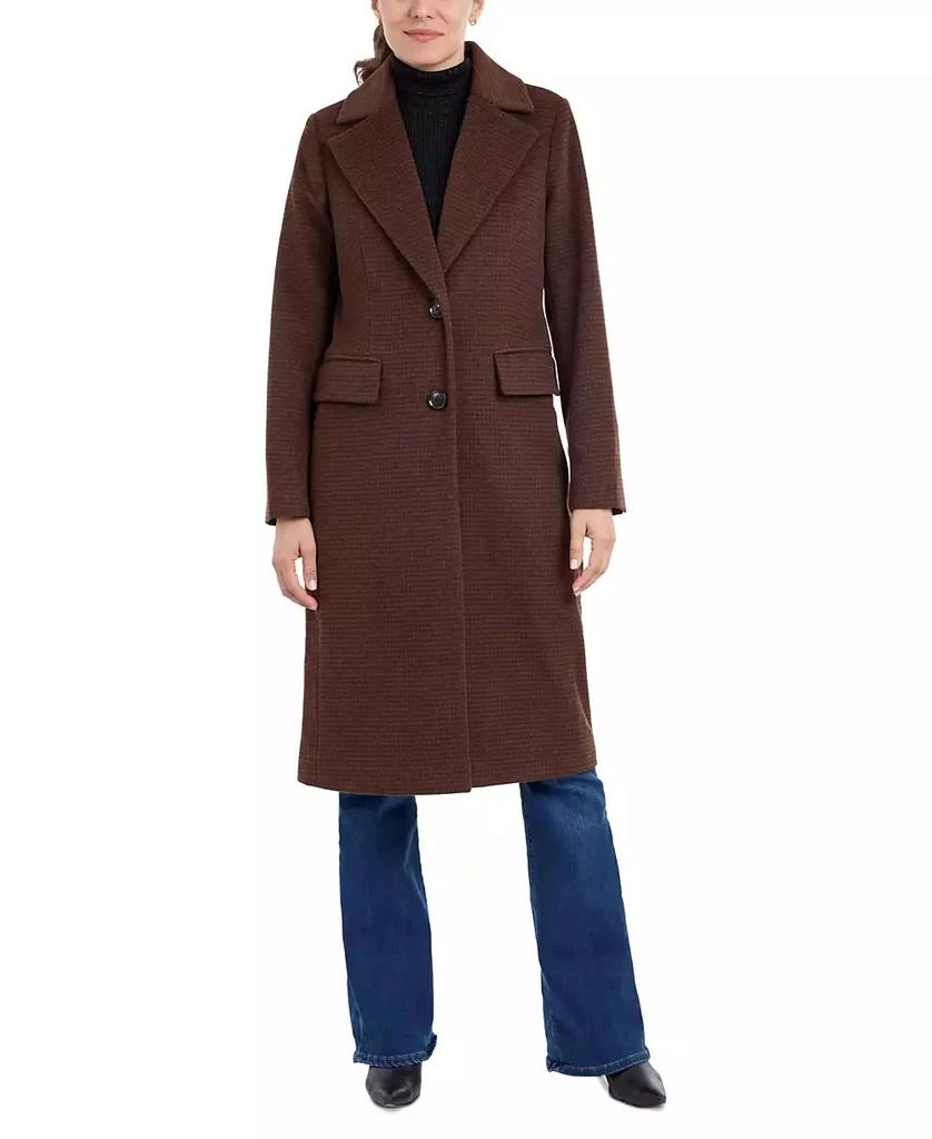 Michael Kors Petite Single-Breasted Coat, Created for Macy's 1