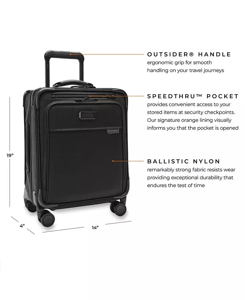 Briggs & Riley Baseline Compact Carry-On Spinner 4