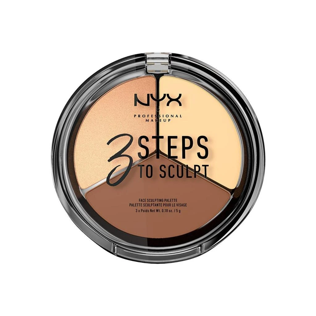 Octopus x Nyx 3 Steps To Sculpt Palette Contouring Fair 1