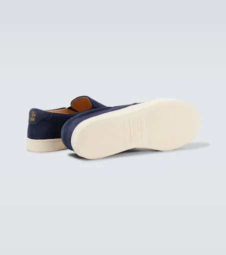 Brunello Cucinelli Suede slip-on sneakers 7