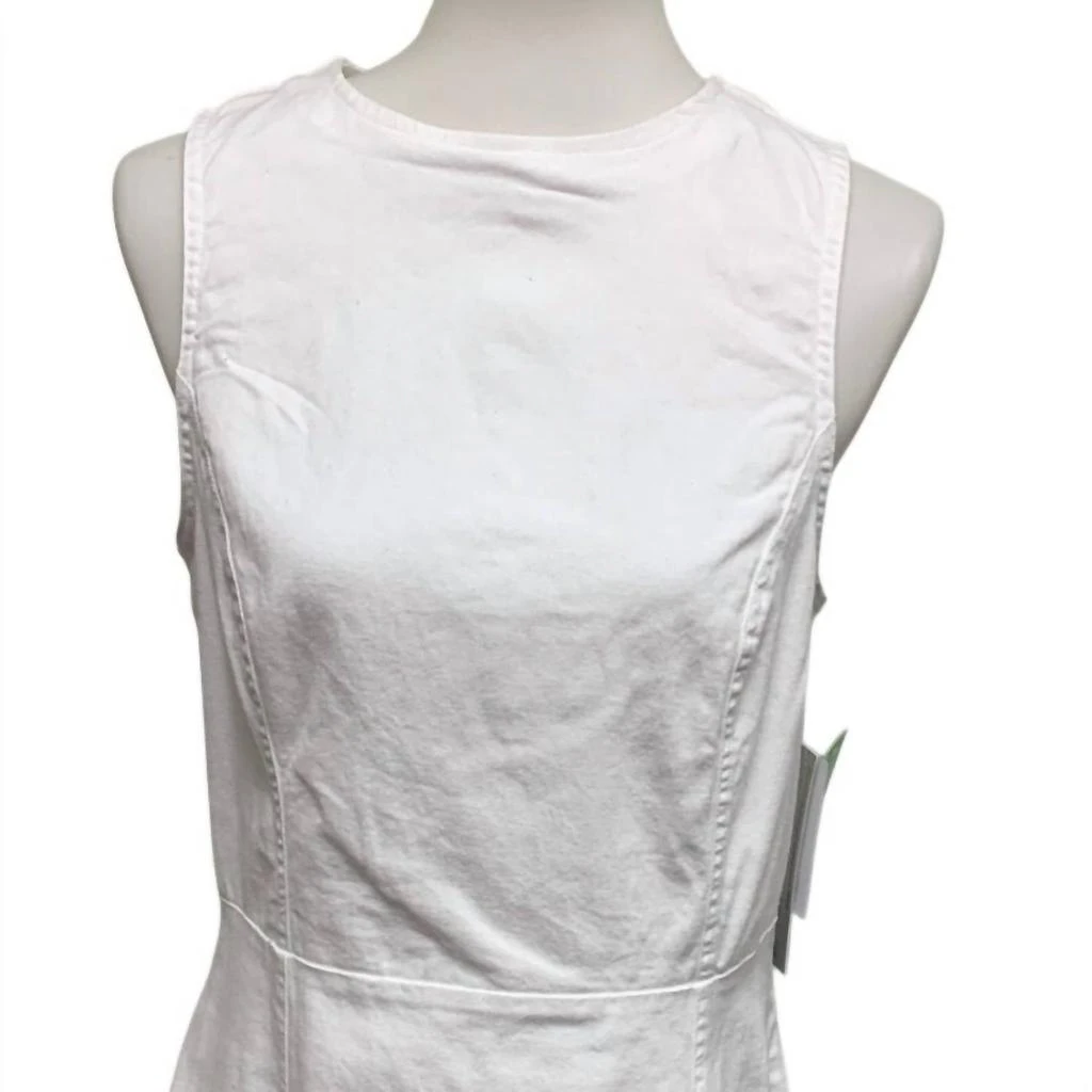 Tinseltown Tinseltown - Juniors' Stretch Cotton Sleeveless Denim Dress 2