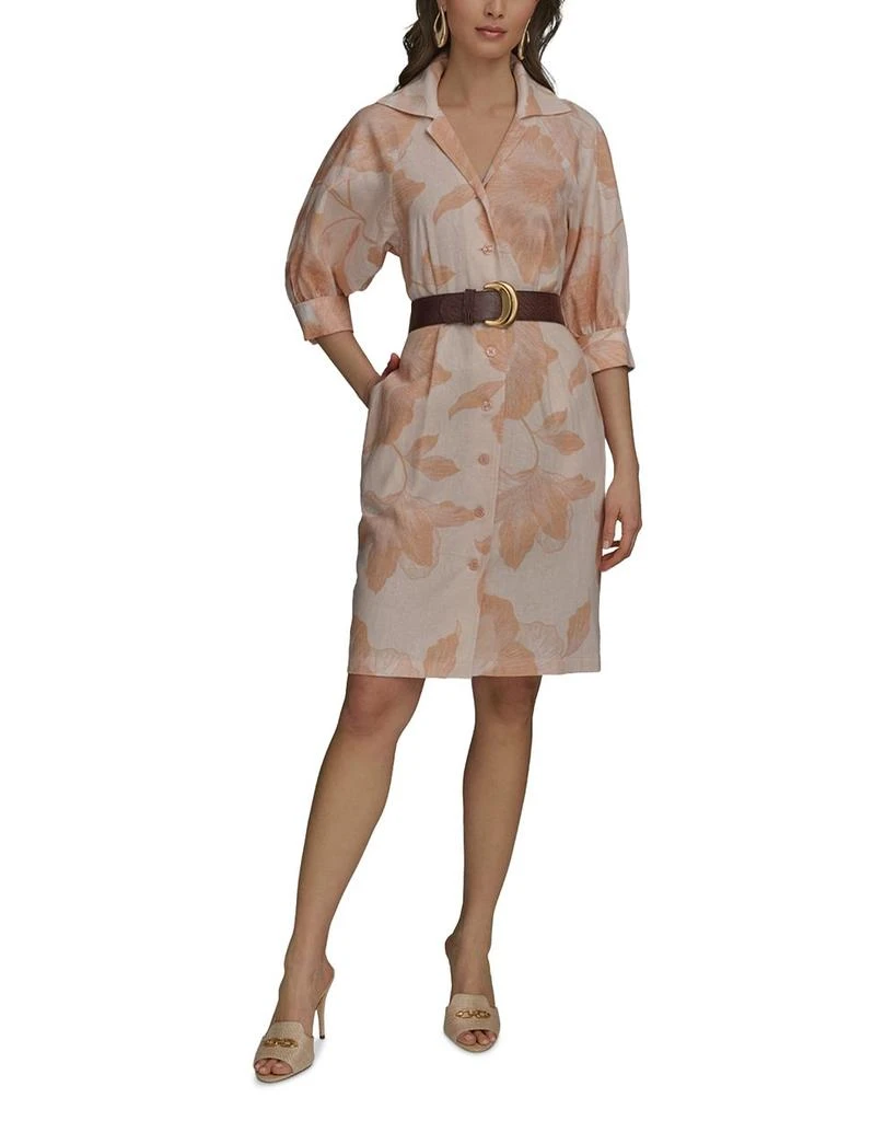 Donna Karan Belted Shirt Dress 1