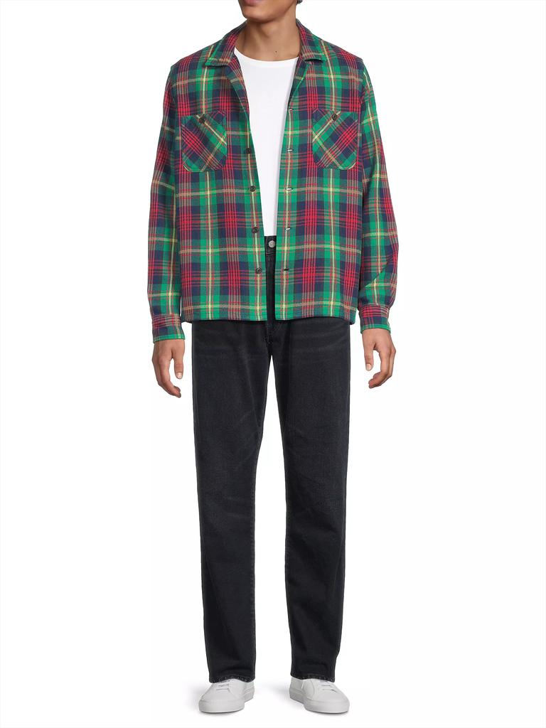 Ralph Lauren Outdoor Flannel Long-Sleeve Camp Shirt