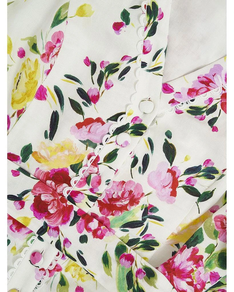 HOBBS LONDON Taylor Linen Blend Dress 7