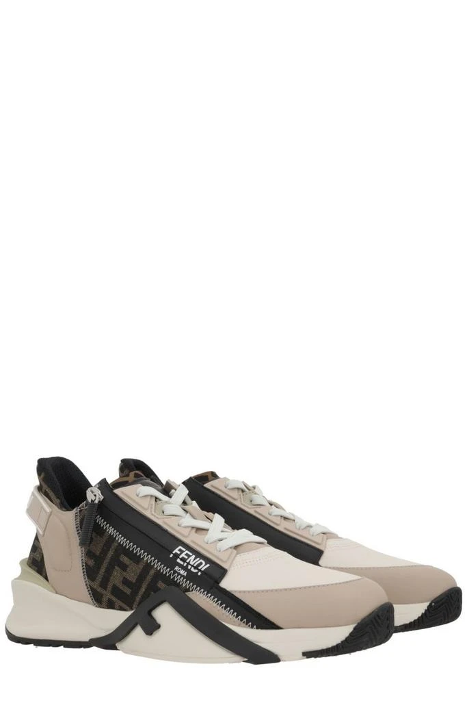 Fendi Fendi Flow FF Jacquard Lace-Up Sneakers 3