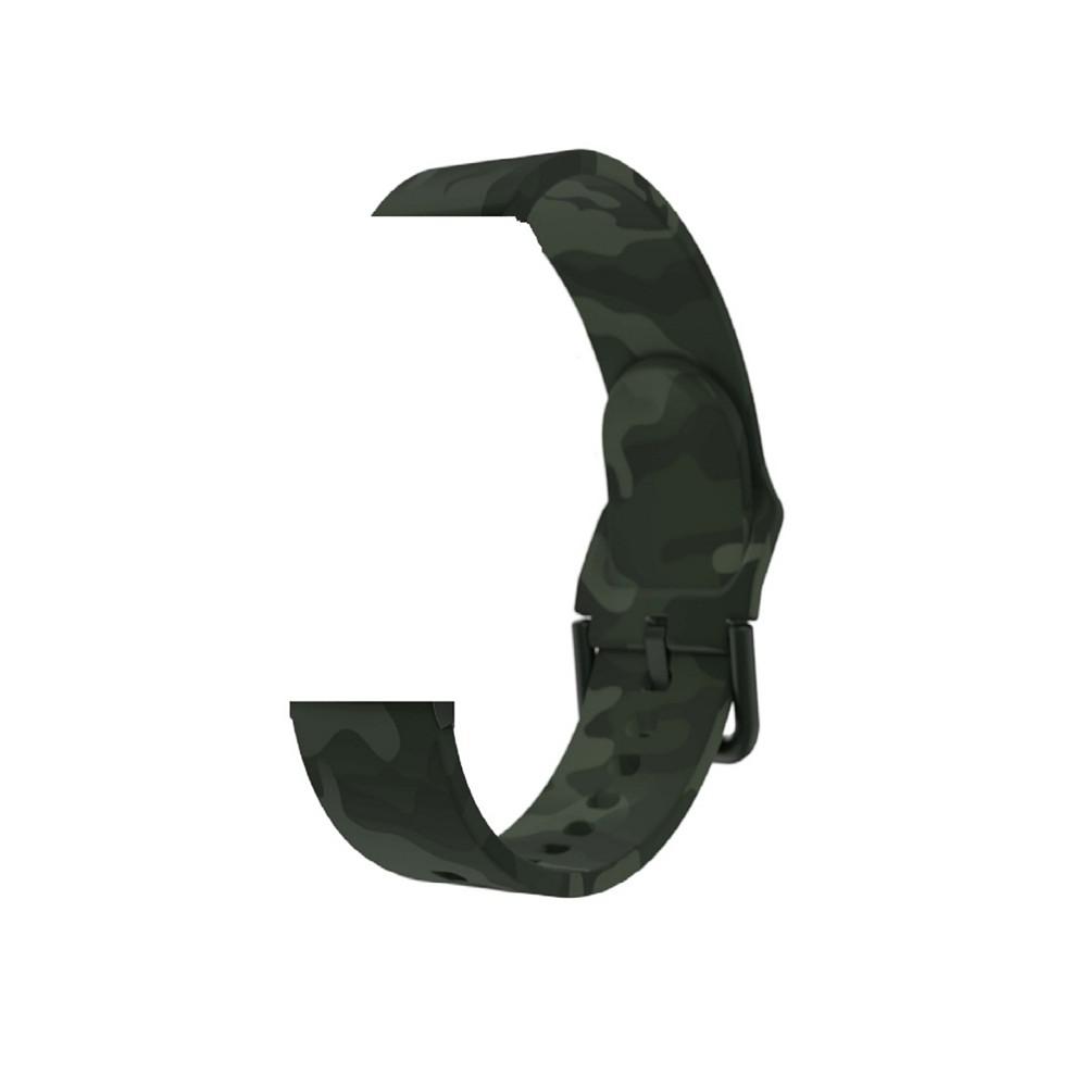 iTouch Air 3 and Sport 3 Unisex Green Camo Extra Interchangeable Silicone Strap 40mm