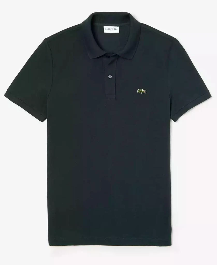 Lacoste Men's Slim Fit Short Sleeve Ribbed Polo Shirt 5