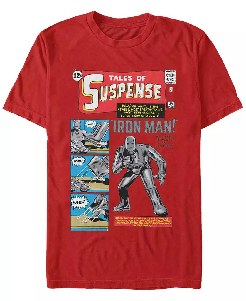 Marvel Marvel Men's Iron Man Retro Tales of Suspense Comic Cover, Short Sleeve T-shirt 1