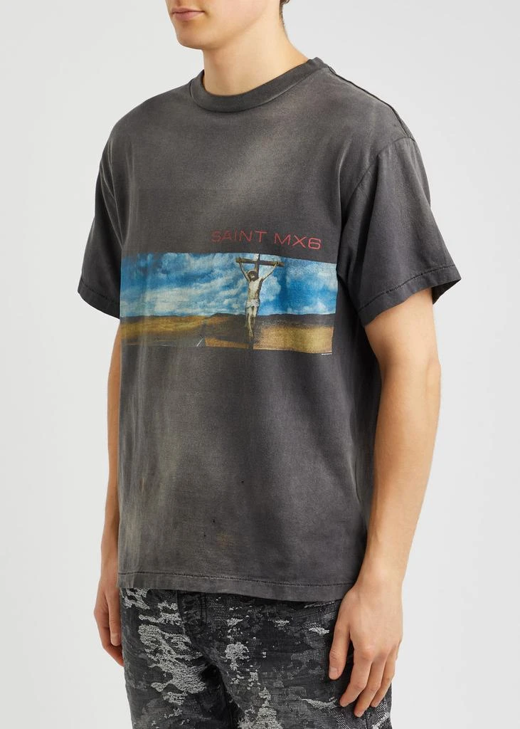 SAINT MXXXXXX MSX printed cotton T-shirt 2