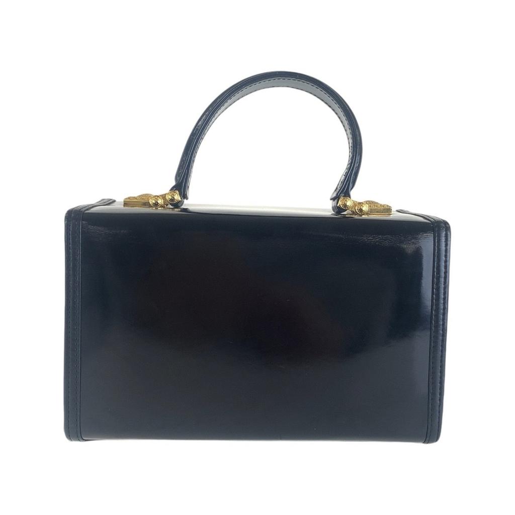 Versace Leather Handbag Vanity Bag (Pre-Owned)