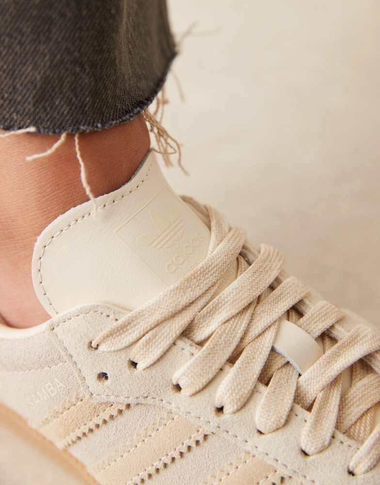 Shop adidas Originals Samba OG trainers in cream and stone on Sale at  BeyondStyle  Get 31% Off adidas Originals Samba OG trainers in cream and  stone with Limited-Time Flash Deals, Exclusive
