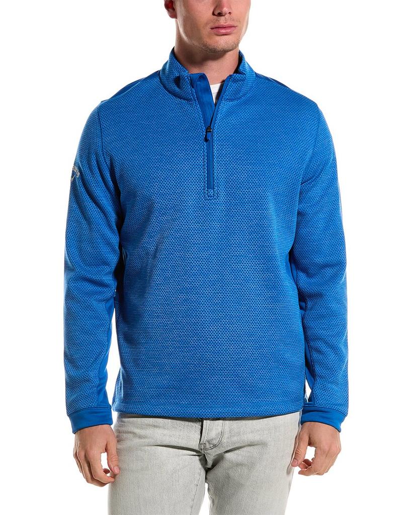 Callaway Callaway Mid-Weight Hex 1/4-Zip Pullover