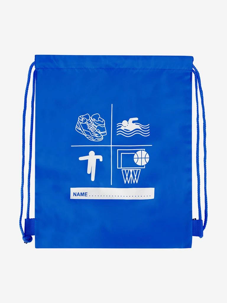 Zeco Schoolwear Zeco Kids School Premium Printed PE Bag in Blue (40cm)